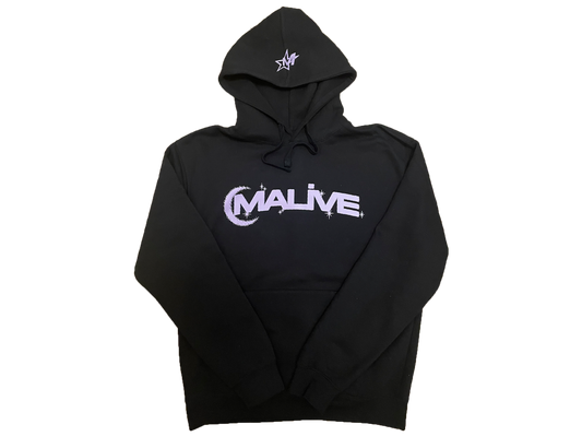 Malive Black Hoodie