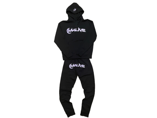 Malive Black Tracksuit